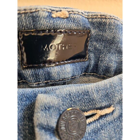 Mother The Looker Skinny Jeans 29 Dark Wash High Rise Slim Classic Minimalist - Picture 4 of 16